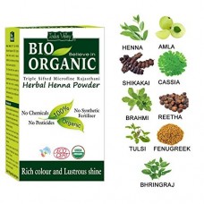 Краска для волос Indus Valley Bio Organic Herbal Henna Powder, 100г