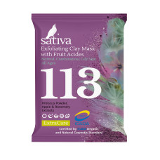 SATIVA Маска-гоммаж с фруктовыми кислотами №113, 15г