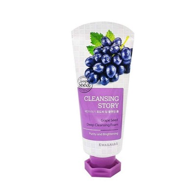 WELCOS Пенка для умывания омолаживающая Cleansing Story Foam Cleansing (Grape Seed) 120г