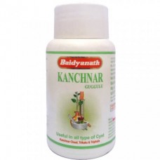 Baidyanath Канчнар Гуггул ( Kanchnar Guggulu), 80 таб., очищение лимфатической системы
