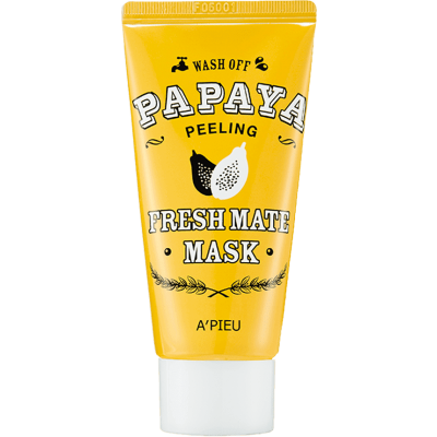 Очищающая маска для лица A'PIEU Fresh Mate Papaya Mask (Peeling) 50мл