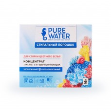 Pure Water Стиральный порошок для цветного белья, 800 г