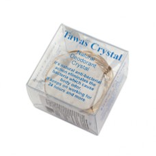 Tawas Crystal Кристалл-слиток супер-мини «Соло-экстра» в кокосовой корзинке и пластиковой коробке