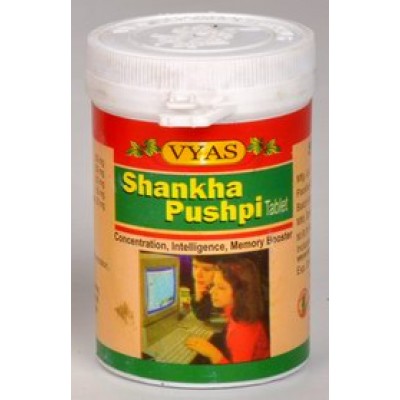 VYAS Shankha Pushpi Шанкха пушпи (мозговой тоник для детей и взрослых), 50 таб.