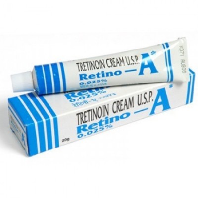 janssen Tretinoin cream U.S.R. Retino-A 0,025% Крем Retino A Третиноин 0.05%(выраженное пигментирование кожи, неровность кожных покровов на лице, комедоны и др.)
