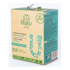 МаКо Порошок стиральный MaKo Clean "Universal",универсальный, 2,95 кг
