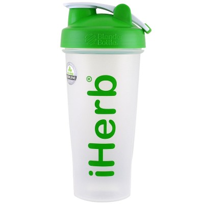 iHerb Goods бутылка-шейкер с шариком для смешивания, зелёный цвет