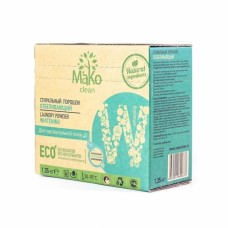 МаКо Порошок стиральный MaKo Clean "Whitening",отбеливающий, 1,35 кг