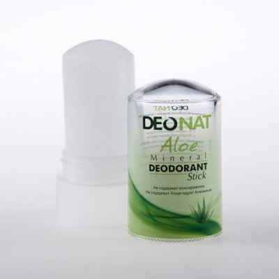 DEONAT Дезодорант Кристалл с экстрактом алоэ и глицерином, 60 г