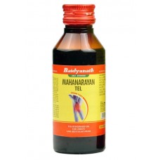 Baidyanath Mahanarayan Tel Маханараяна Масло (48 Трав: артрит, ревматоидный артрит, Суставная Боль, Головная Боль), 100 мл