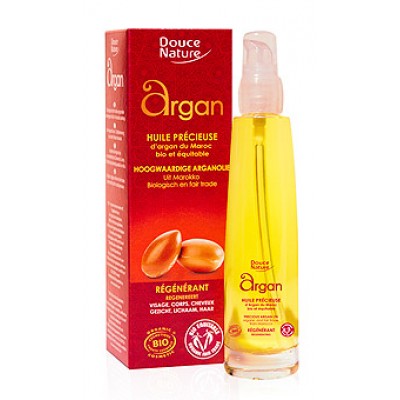DOUCE NATURE Натуральное органическое аргановое масло Argan, 100 мл