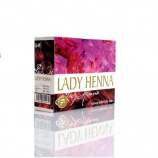LADY HENNA Краска для волос на основе хны Бургунд - 6х10 гр.