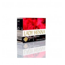 LADY HENNA Краска для волос на основе хны Темно-коричневый - 6х10 гр.