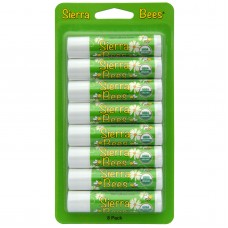 Sierra Bees Органический бальзам для губ Мятный взрыв, 0,15 унции (4,25 г)