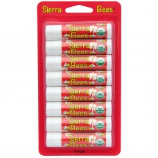 Sierra Bees Органические бальзамы для губ Гранат, 0,15 унции (4,25 г)